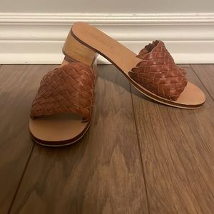 Liberté Santorini Woven Mule - Cognac